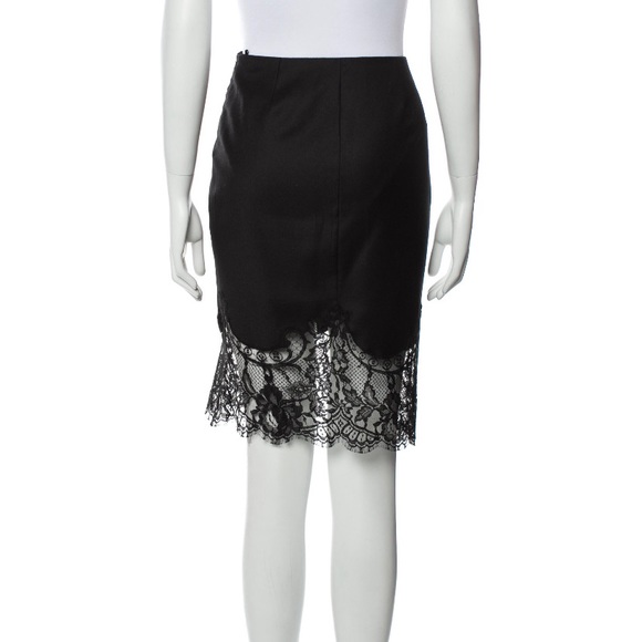 Givency Lace Trim Skirt - Picture 3 of 4